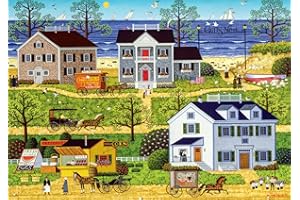Buffalo Games - Charles Wysocki - Gull's Nest - 500 Piece Jigsaw Puzzle for Adults -Challenging Puzzle Perfect for Game Nights - Finished Size is 21.25 x 15.00