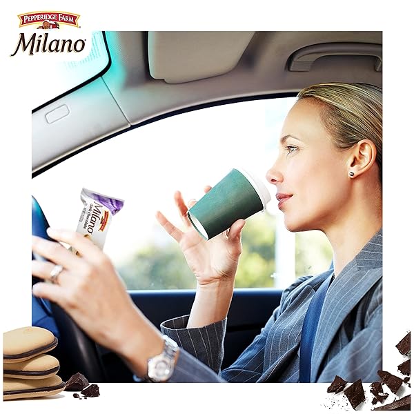 PEPPERIDGE FARM MILANO COOKIES, DARK CHOCOLATE, 20 PACKS, 2 COOKIES PER PACK