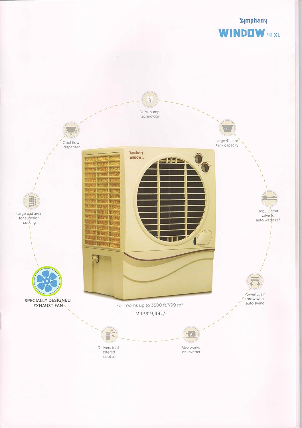 symphony window 51 cooler price