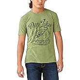 Lucky Brand Mens Dirty Luke's Whiskey Graphic Tee