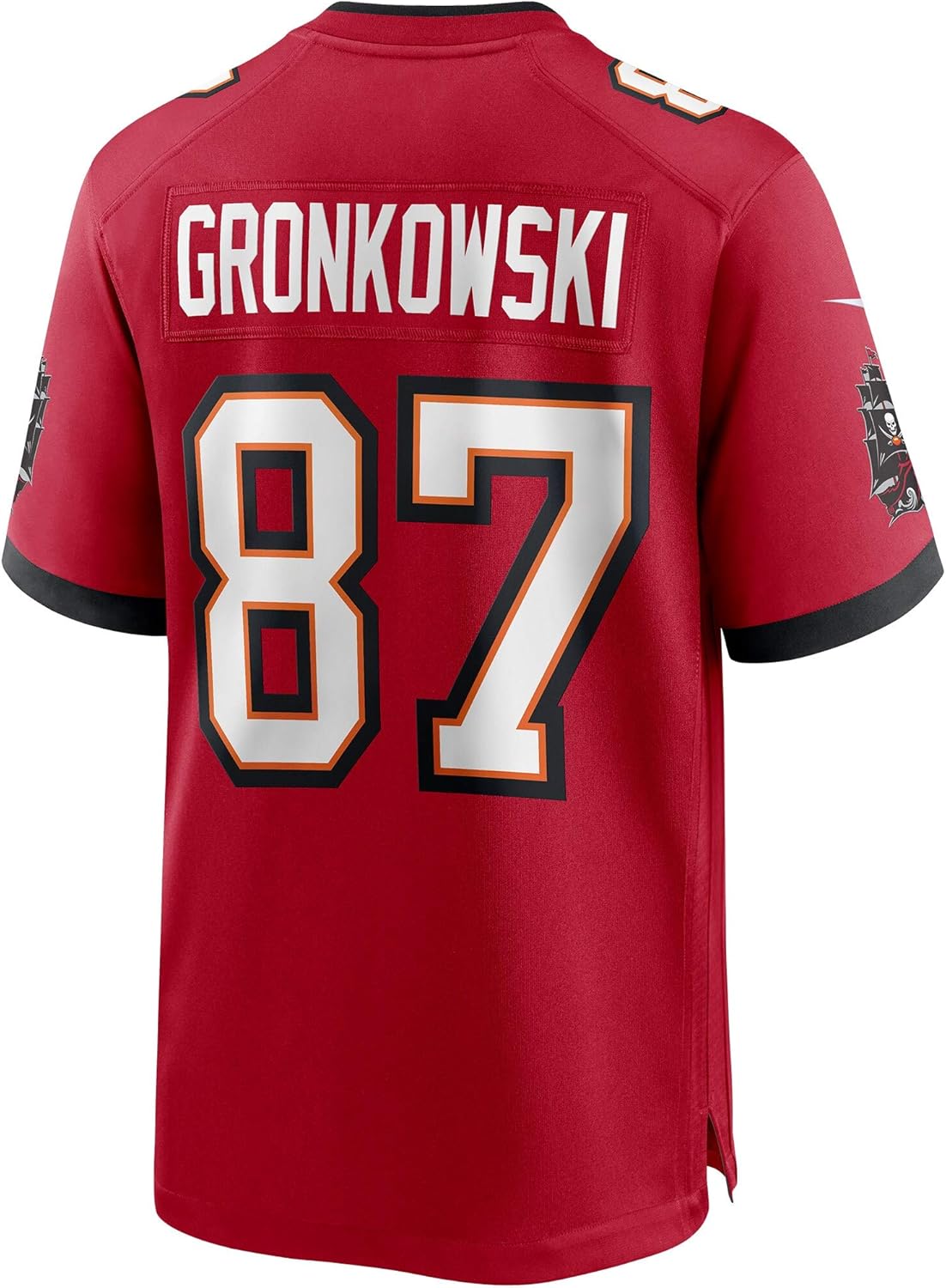 Men's_Custom_Football_Jerseys_Rob_87_Gronkowski_Red_Game
