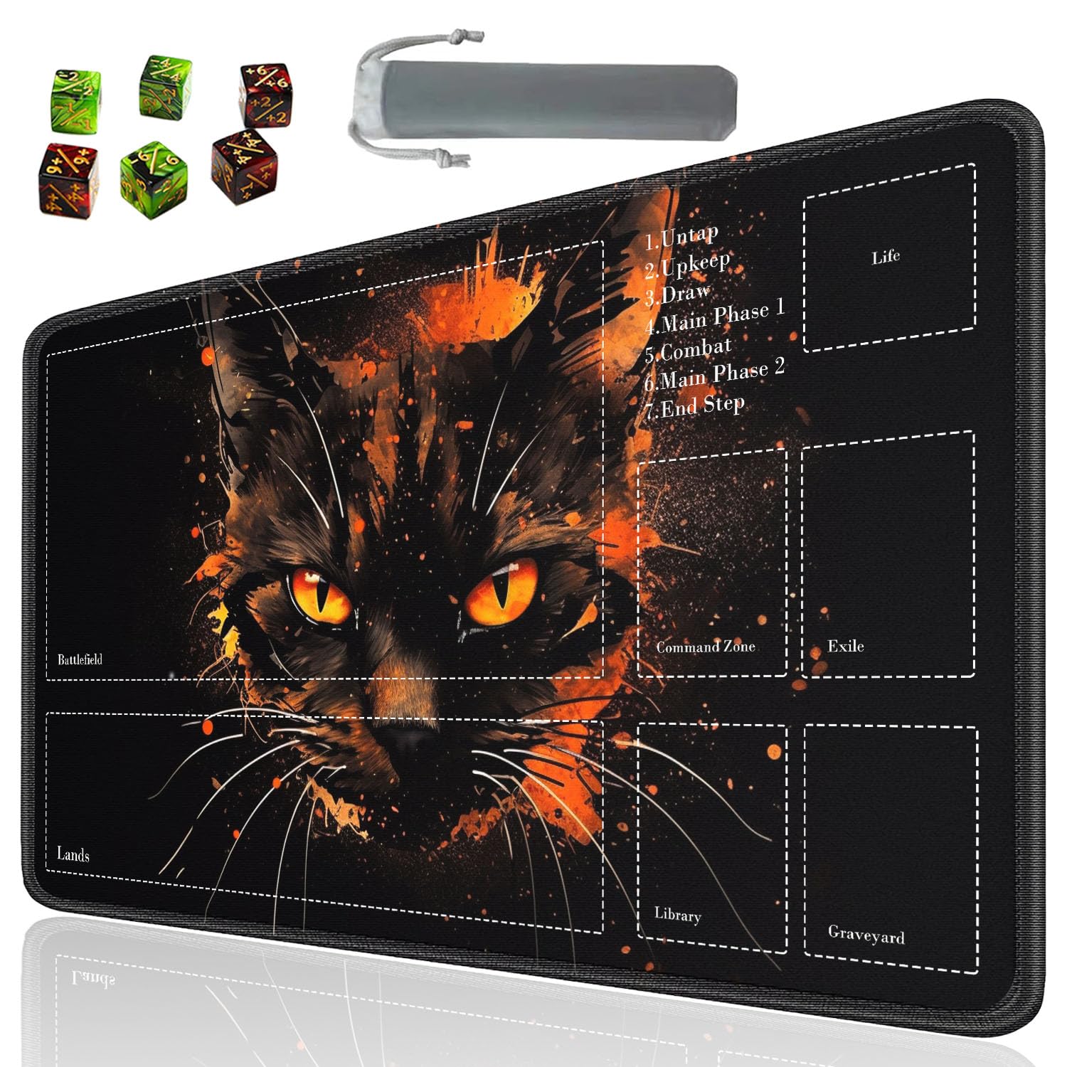 SOTWONSO Board Game for TCG Playmat Table Mats