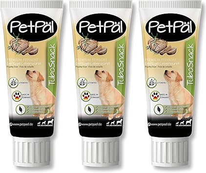 Petpal Hunde Geflugelpaste In Der Tube Leckerli Tubosnack 3er Pack Premium Leckerlie Getreidefrei Fur Den Hund Auch Fur Welpen Naturlicher Hundeleckerli Snack Made In Germany Amazon De Haustier