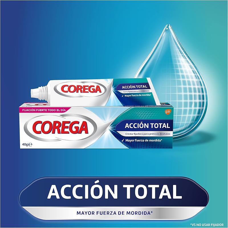 Acción Total, Crema Fijadora Prótesis Dentales, 70 g