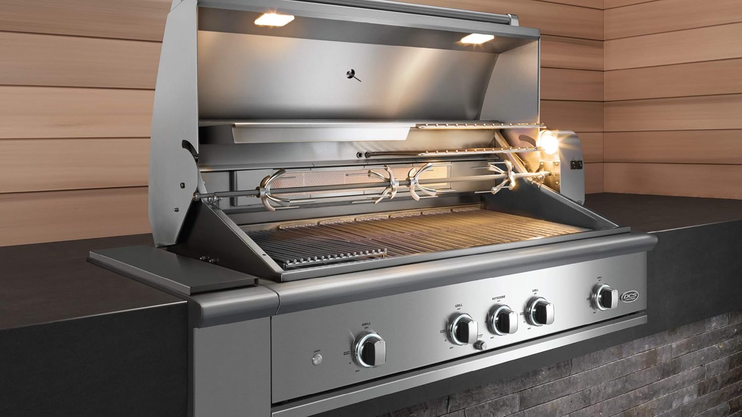 review DCS Evolution Built-In Gas Grill with Rotisserie (BE1-48RC-N), 48-Inch, Natural Gas