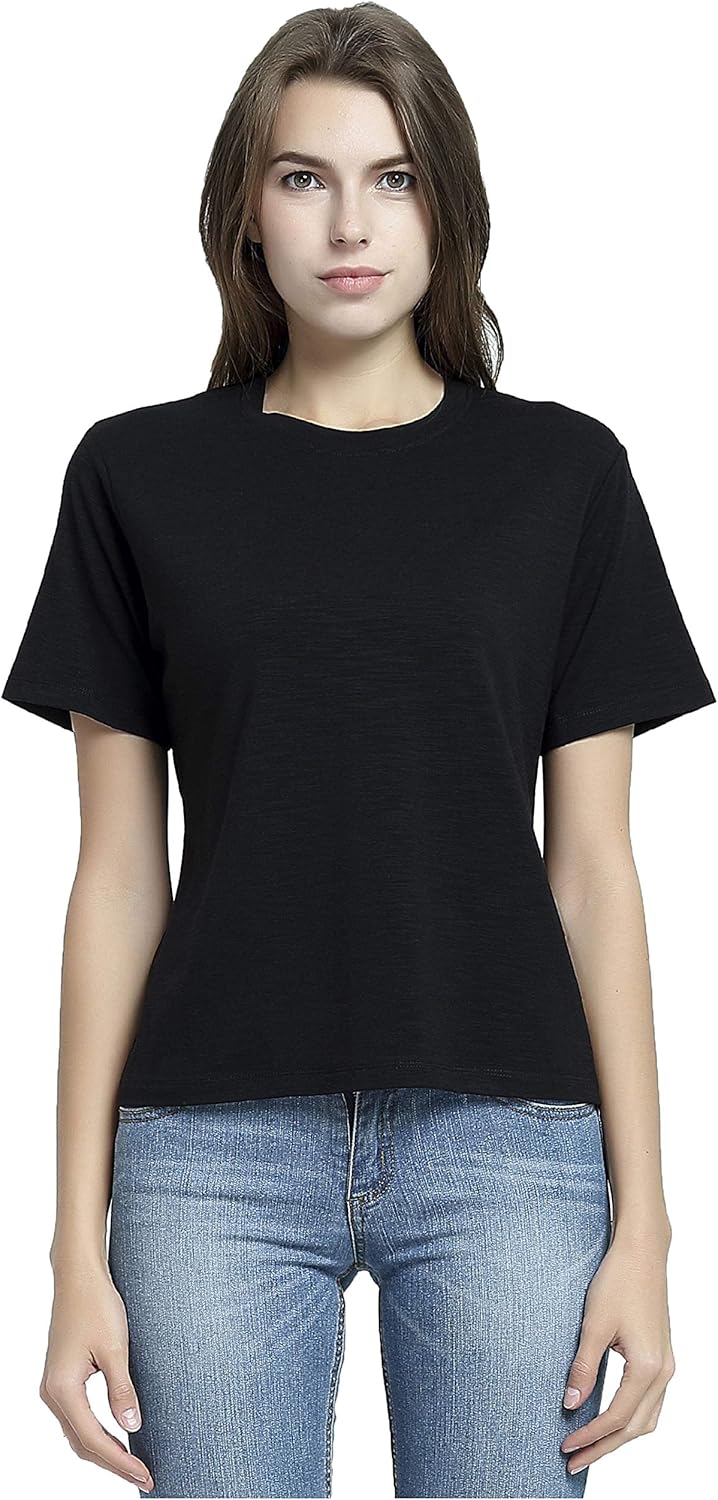 womens soft plain t shirts
