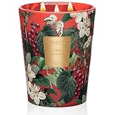 M&amp;SENSE Wild Cherry Soy Candle, 35oz 3-Wick, Sweet Girlfriend Date Night | 150H Slow Burn, Non-Toxic, Large Jar, Romantic Bedroom, Relaxation, Stress Relief, Fancy Gifts for Women