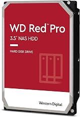 WD Red Pro 2TB NAS 3.5 inch Internal Hard Drive 7200 RPM SATA 6 Gb/s