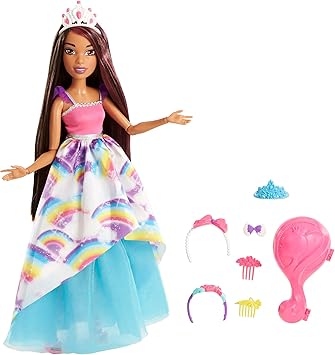 barbie gran princesa morena