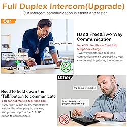 SANZUCO Intercoms Wireless for Home Hands