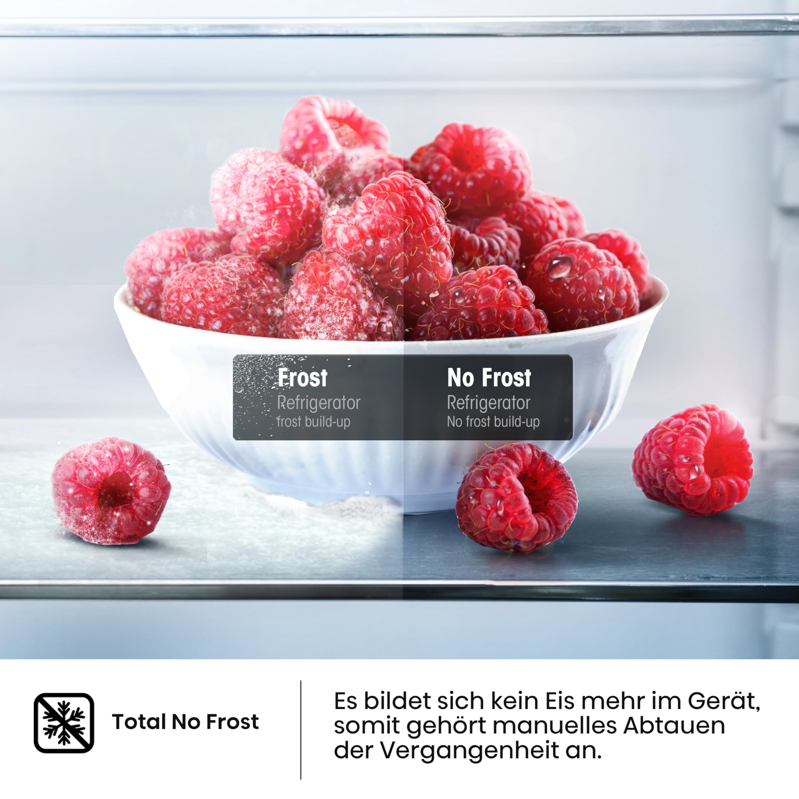 Hisense RF540N4SBF2 French Door Kühl-Gefrierkombination/ NoFrostPlus/ Inverter-Kompressor/ Multiflow 360°/ SuperCool/ 181,7 cm/ Kühlteil 302 l/ Gefrierteil 178 l/ 40 dB/ 310 kWh/ Jahr/ Schwarz 6