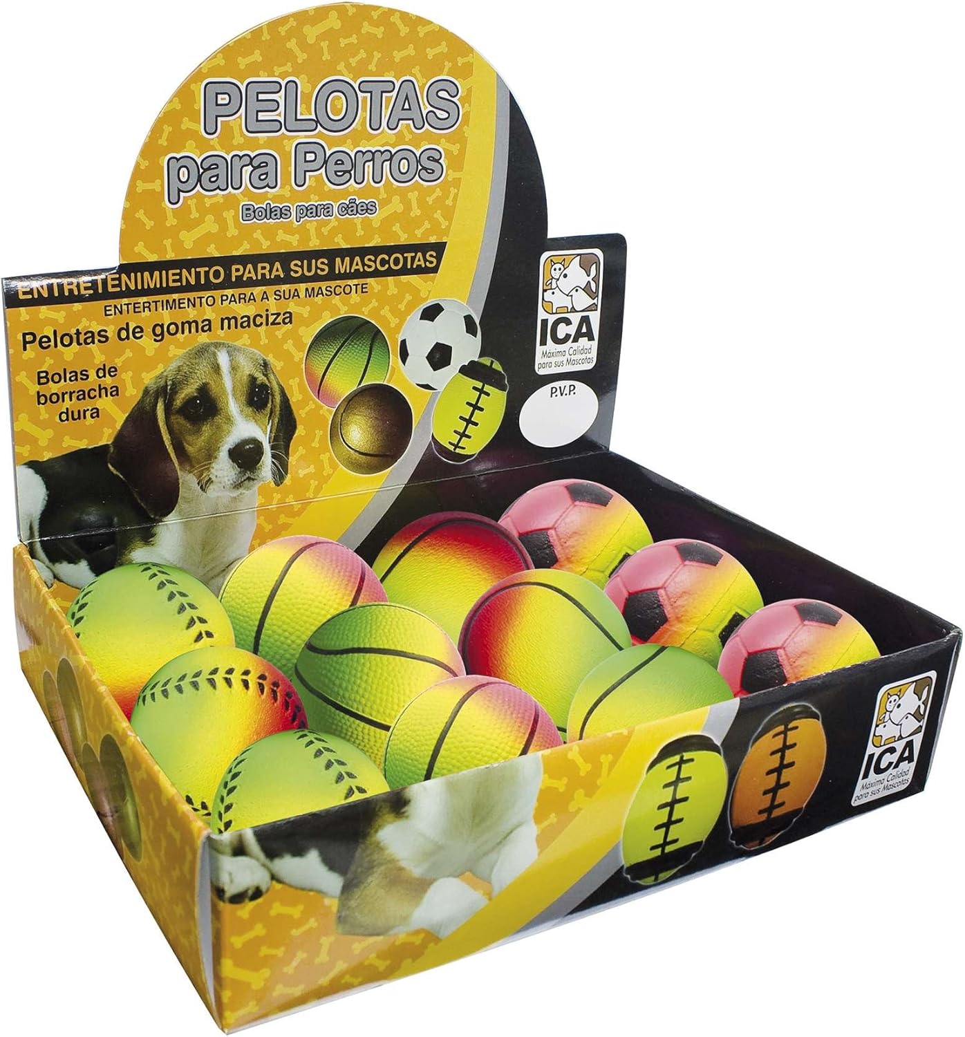 GEORPLAST FN165 Expositor de Pelotas Fluorescentes: Amazon.es ...