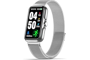 JYUAJOI Fitness Tracker with 24/7 Continuous Heart Rate, Blood Oxygen Monitor, Smart Watch with Sleep Monitor, IP68 Waterproof Activity Tracker Step Counter for Women Men