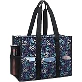 ABAMERICA Nurse Bags for Work Nursing Bag Multiple Pockets Waterproof Organizing Zip Top Clinical Bag for Nursing Students