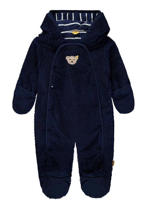 Steiff Baby - Jungen Schneeanzug Overall Plüsch