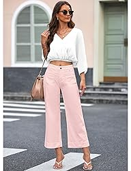 luvamia Wide Leg Jeans for Women Trendy High