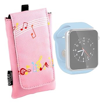 DURAGADGET Funda Acolchada Rosa para Reloj AGPtek A1 | LaTEC ...