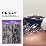 Just For Men Touch of Gray Hair Coloring T-45 Dark Brown Comb Applicator Salt view 6