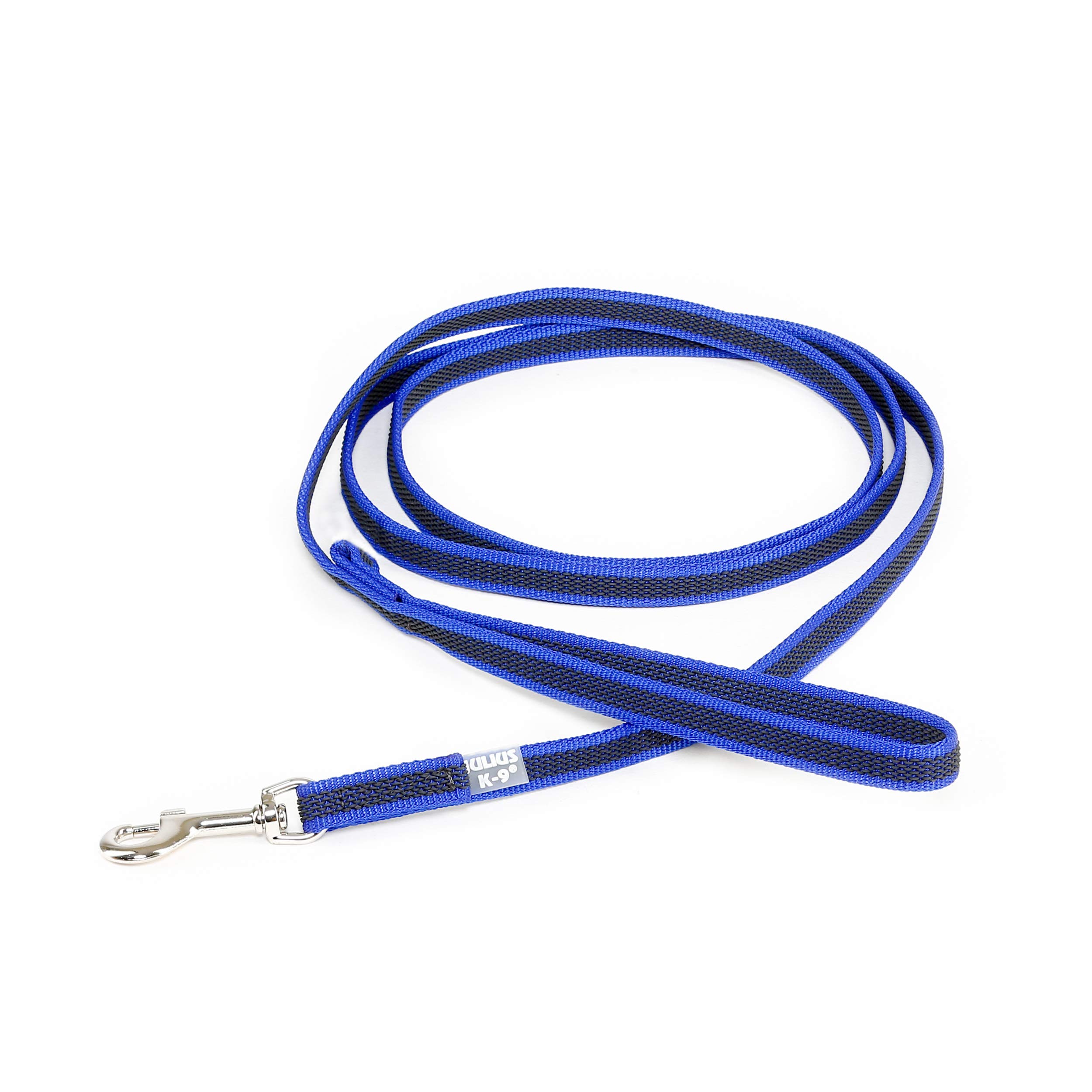 Color & Gray Super-Grip Leash with Handle, 14 mm x 2 m, Blue-Gray