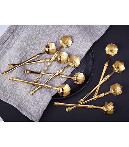 Lot De 16 Cuillères à Café En Forme De Cœur De 17,8 Cm