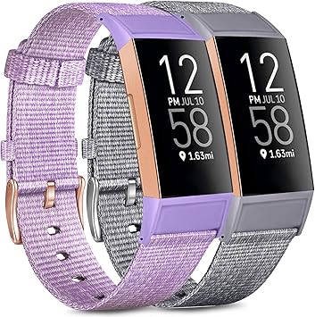 lavender woven fitbit