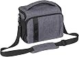 YL_ Kameratasche Aus Canvas & Leder – Wasserdicht, Mit Abnehmbarem Fach Für DSLR, 30x20x10 Cm (Grau-Braun)