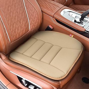 Amazon Co Jp Raorandang カーシートクッションパッド 自宅用 車の運転席 オフィス 椅子 痛み軽減 低反発素材 シートクッション 滑り止めボトムシートクッション カーキ ホーム キッチン