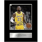 Lebron James Print Signed Mounted Photo Display #2 Autographed Picture Print