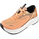 JACKSHIBO Wide Toe Box Shoes Women Arch Support Wide Sneakers for Running Walking Athletic Tennis Orthopedic Plantar Fasciitis Workout with Thick Cushion Zero Drop Sole Width Shoes