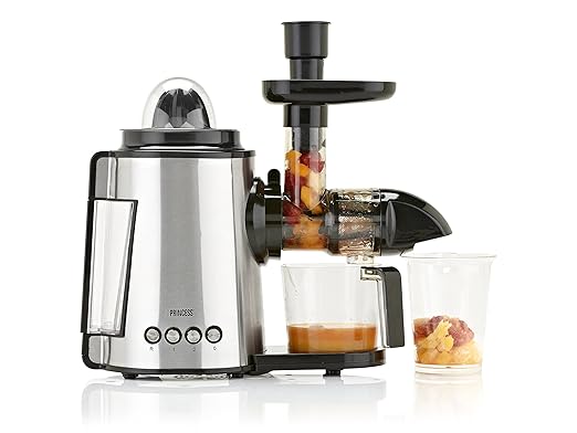 title=Princess 202042 Juice Centre – Estrattore e spremiagrumi – Resa elevata