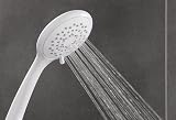 Triton Showers Showerhead White 5 Spray Patterns High Pressure 8000 Series Head view 3
