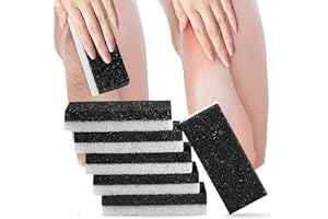 NANASO 2 in 1 Pumice Stone for Feet,6 Pack Foot Scrubber & Callus Remover, Stone Scrubber for Hard Skin,Foot Pumice,Dead Skin Remover for Feet, Heels, Hands and Body