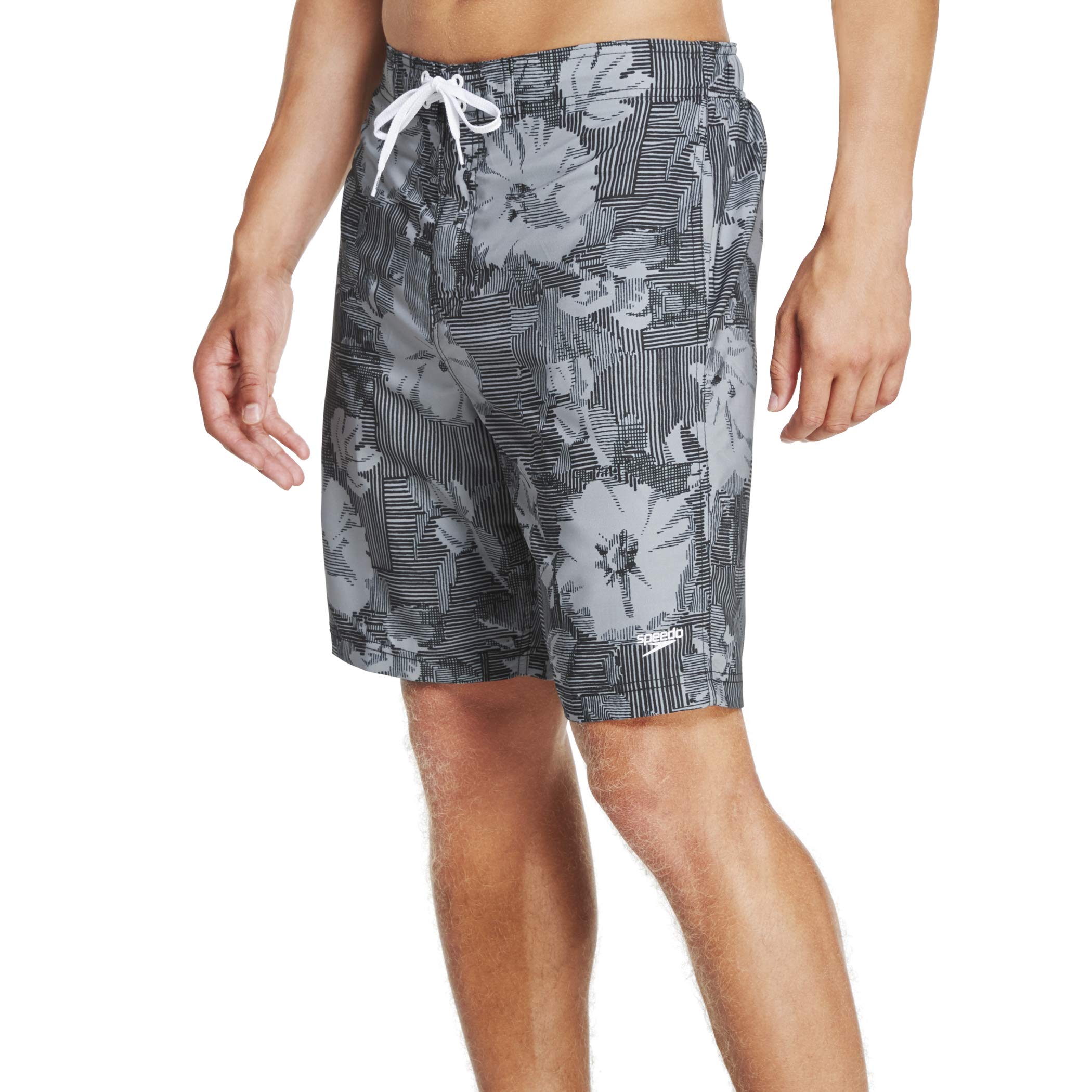 Speedo Men's Swim Trunk Knee Length Boardshort Bondi Printed