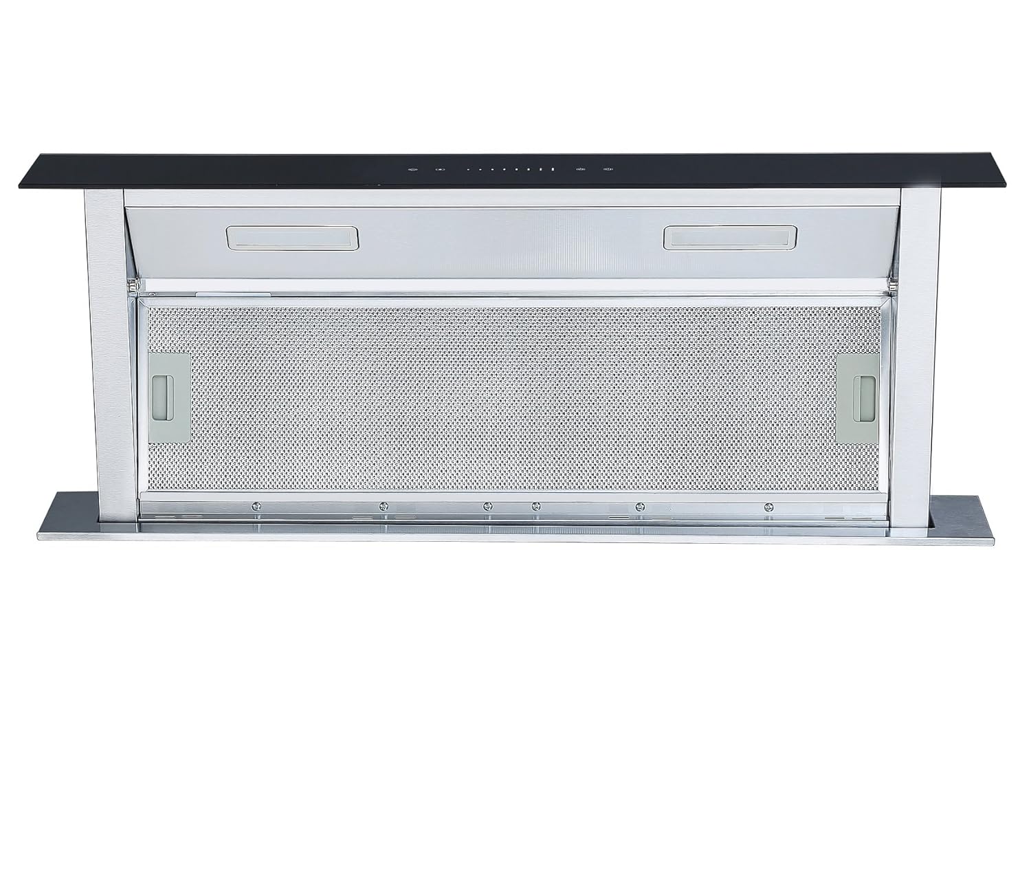 Cookology CDD900BK 90cm Kitchen Downdraft Extractor Fan In Black LED Light Buy Appliances01 Store