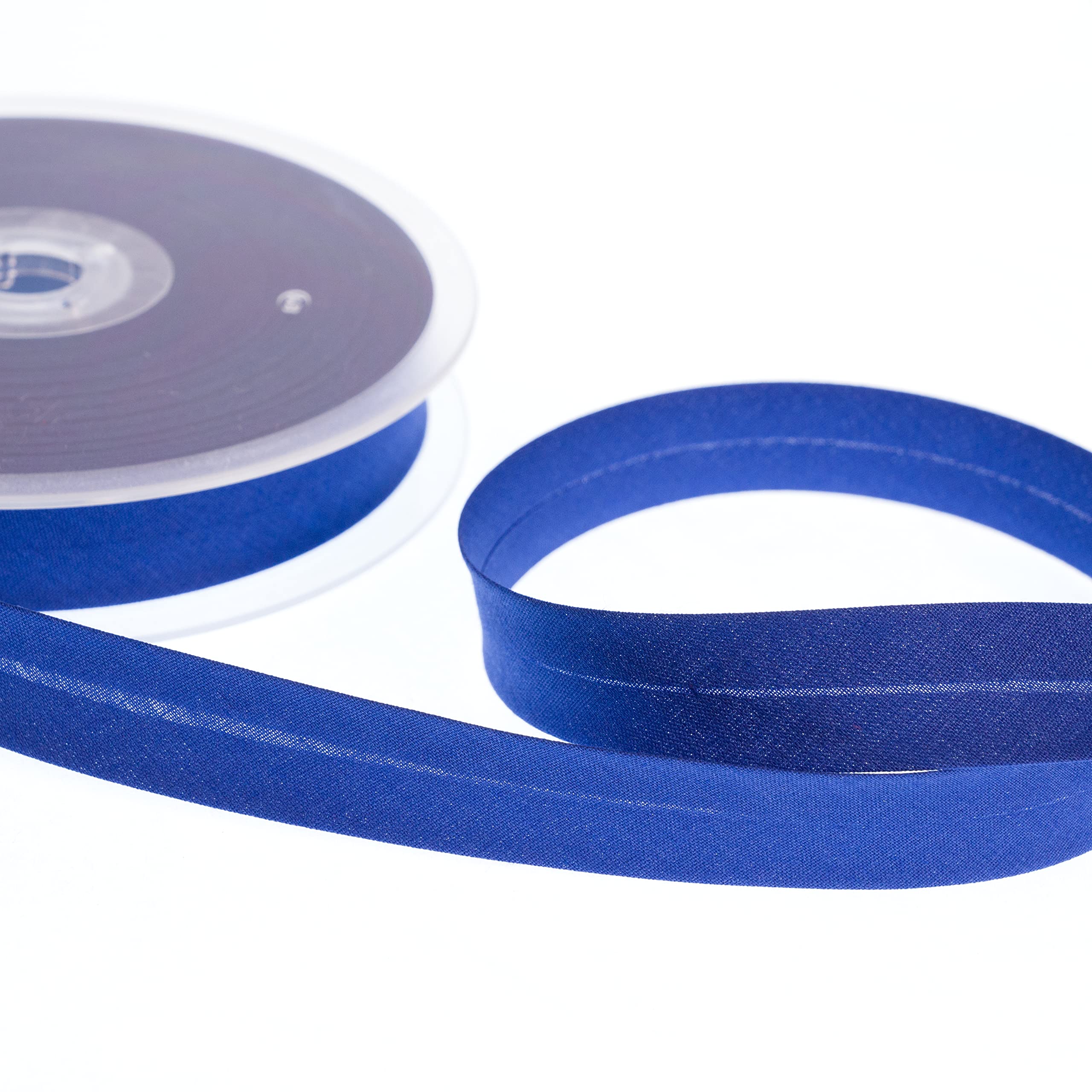 Realm Bias Binding Centre Fold Polycotton 18mm/30mm 5 Metres (Royal, 18mm)