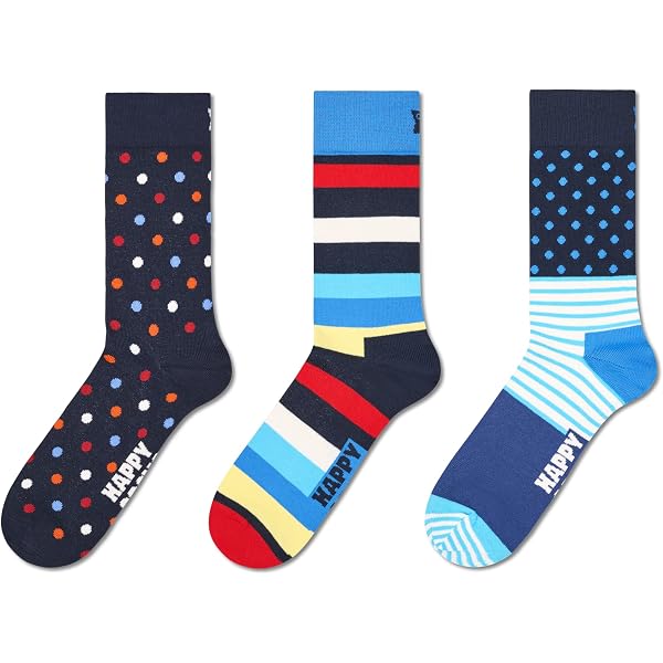 Amazon.com: Happy Socks Men's 1 Pack Durable Unisex Combed Cotton Crew,  Black, Size: 10-13 : Clothing, Shoes & Jewelry