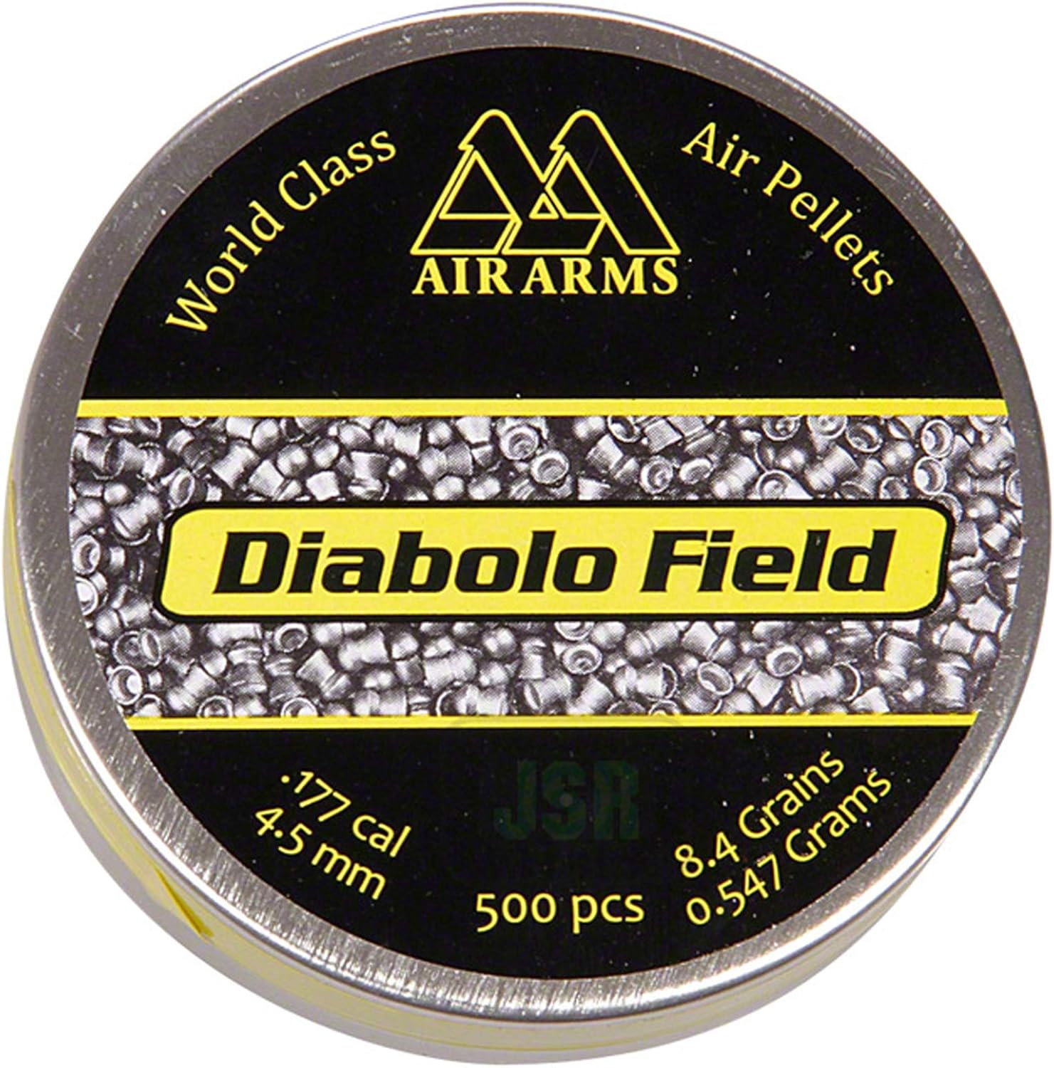 Air Arms Diabolo Field .177 Cal, 4.52mm, 8.44 Grains, Domed, 500ct
