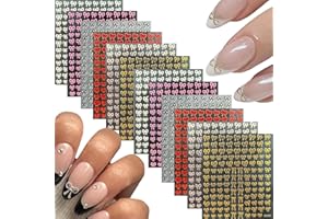 NAMREC 12 Sheets Bow Nail Stickers 3D Self Adhesive Black White Pink Bow Nail Decals for Nail Art Red Silver Gold Cute Bow Nail Art Stickers Bow Nail Art Supplies DIY Manicure Decorations for Women Girls