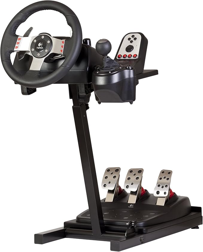 Soporte para volante compatible con Logitech, Xbox y Thrustmaster Soporte para volante compatible con Logitech, Xbox y Thrustmaster