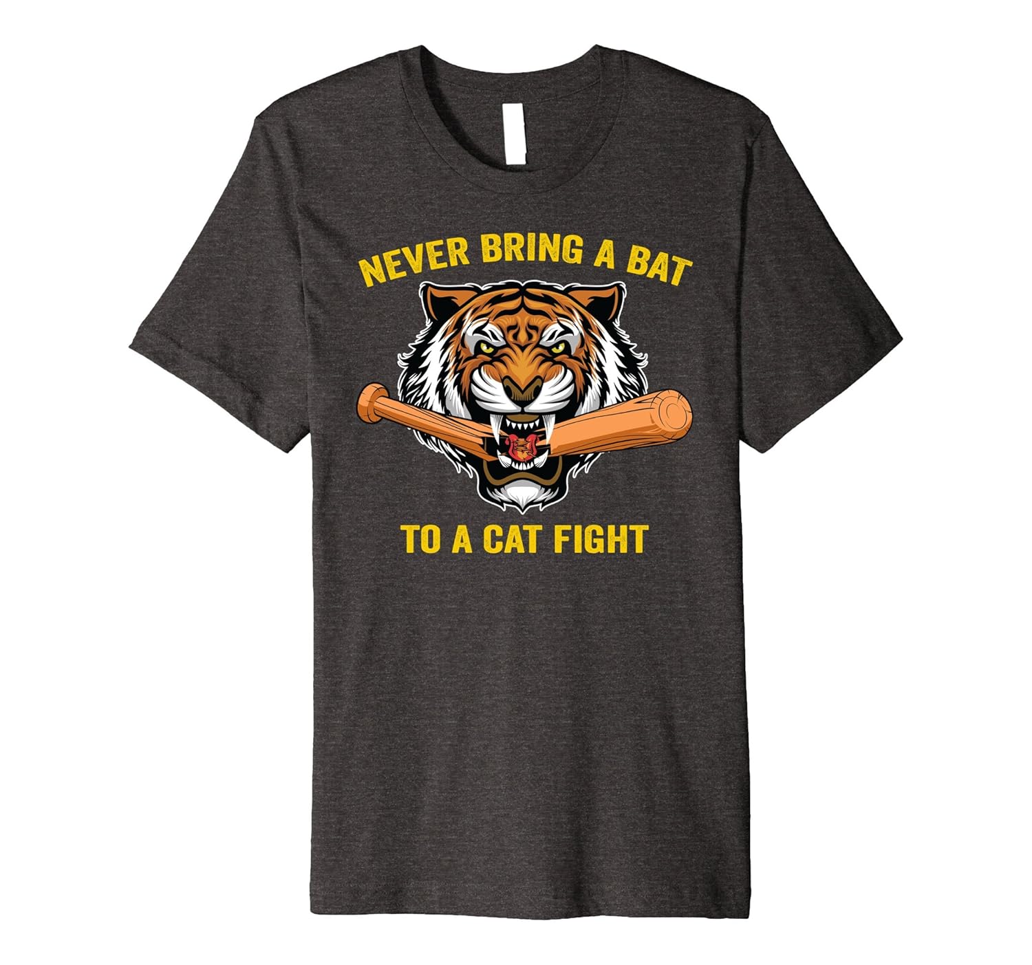 Dead Zombies Never Bring A Bat To A Cat Fight Tiger Shirt-ANZ