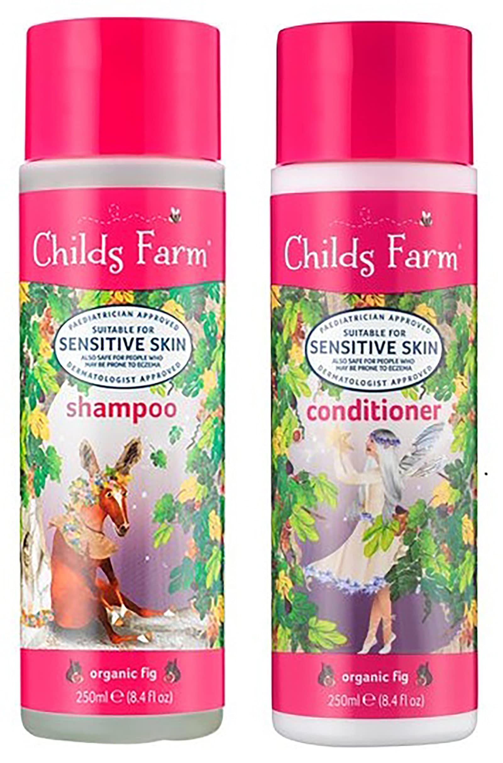 Childs Farm Sensitive Skin Shampoo & Conditioner Organic Fig 250ml Set