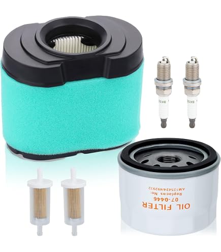 Filter-Set Für Briggs & Stratton Motoren – Inkl. Luftfilter, Ölfilter, Kraftstofffilter & Zündkerzen Für Rasenmäher & Traktoren