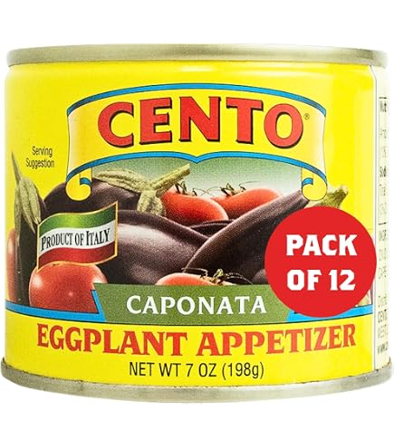Amazon.com: Cuoco - Imported Italian Eggplant Caponata Di