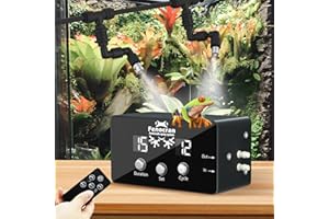 Fenocran Automatic Reptile Mister System, Reptile Humidifiers Smart Misting System, Chameleon Mister Automatic