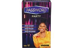 Spin Master Games, Password Party Game, As Seen on The Tonight Show with Keke Palmer, The Viral Party Card Game, Friendsgiving, 4+ Players, for Ages 14 & Up