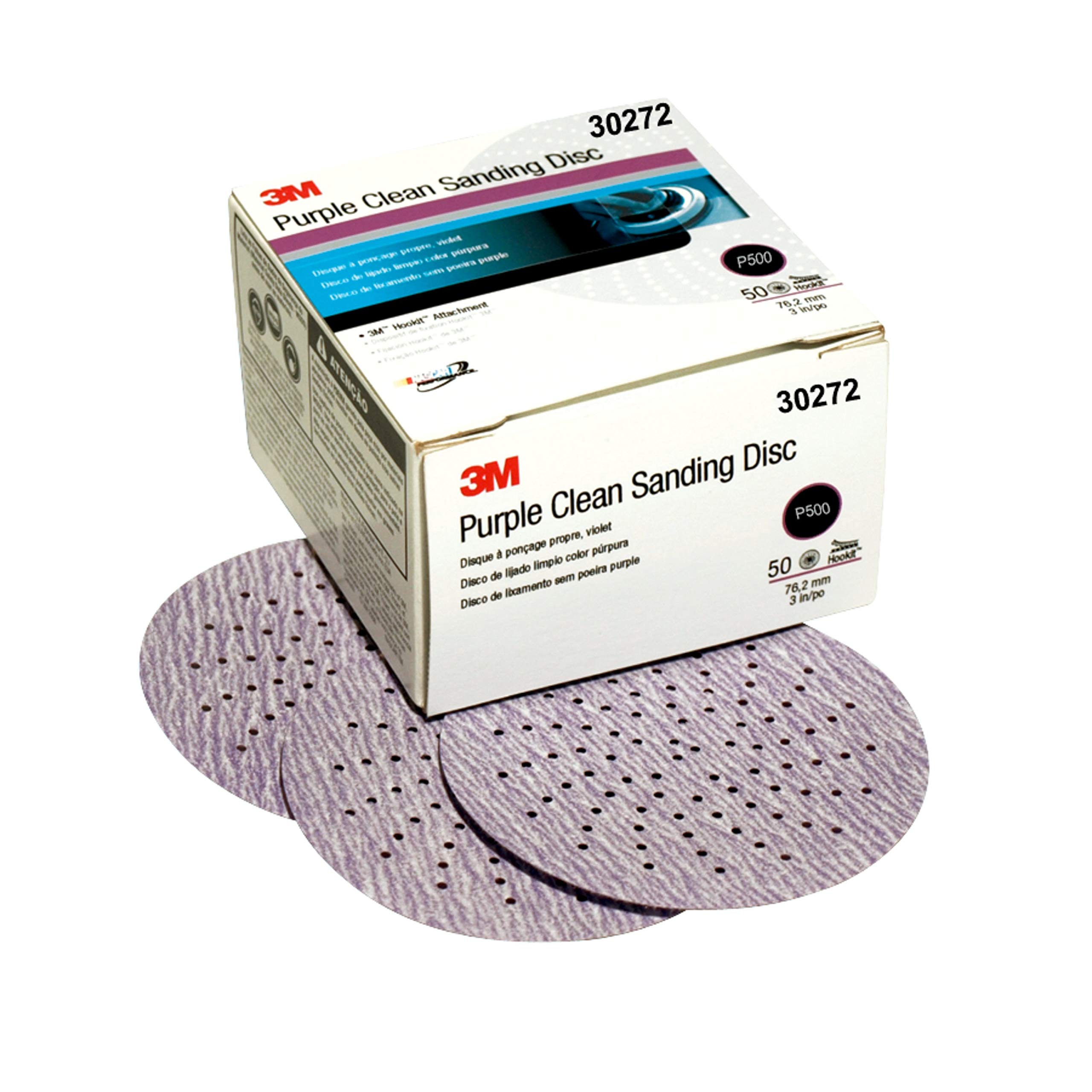 3M Hookit Purple Clean Sanding Disc 