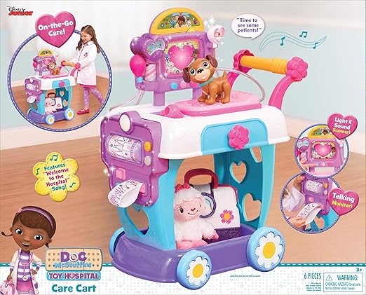 doc mcstuffins hospital care cart