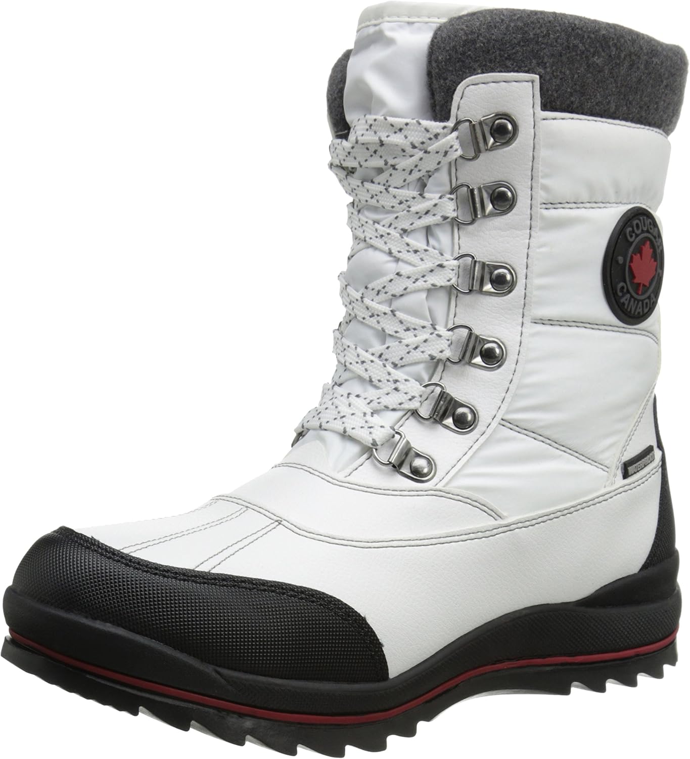 white snow boots womens