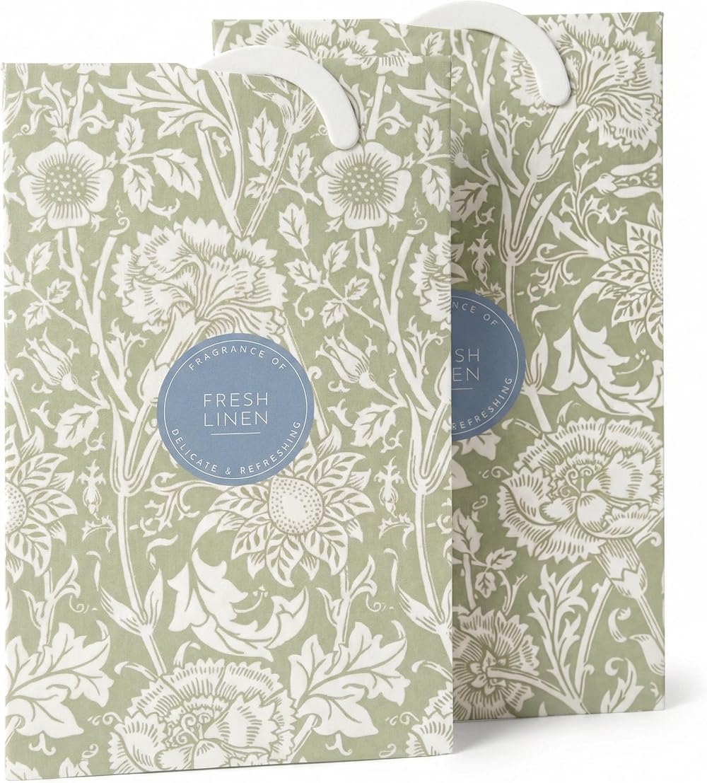 The Master Herbalist Fragrant Fresh Linen Wardrobe Freshener 2 Pack