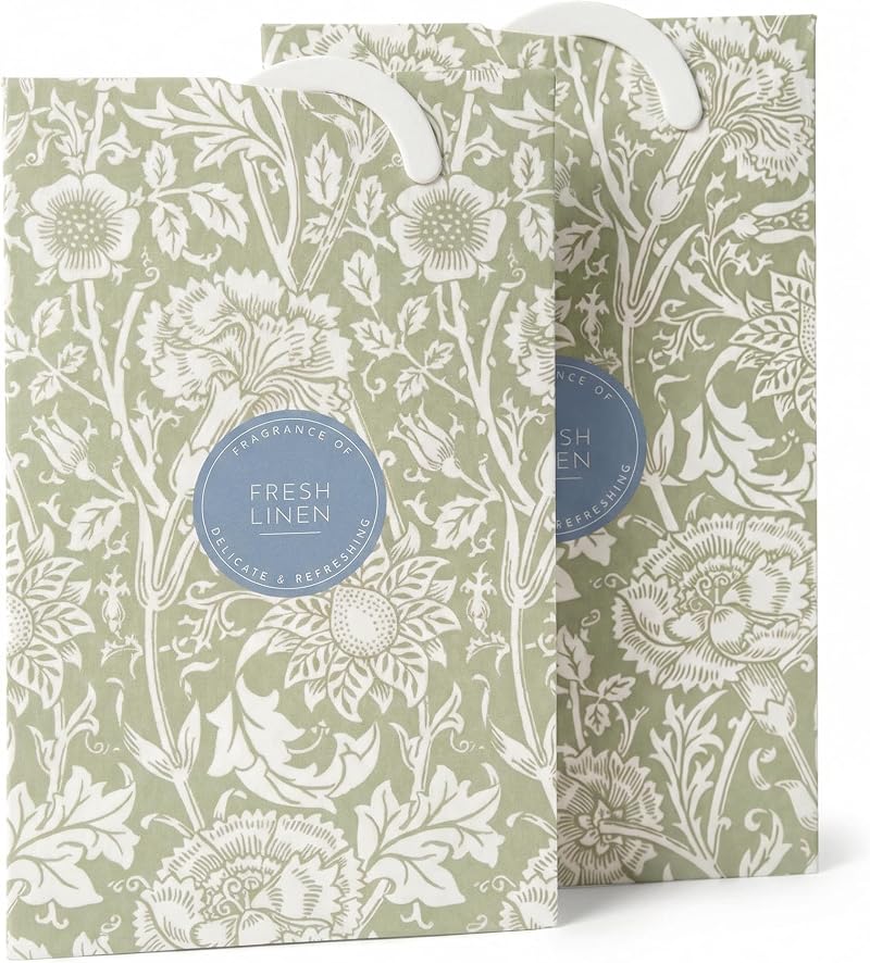 The Master Herbalist Fragrant Fresh Linen Wardrobe Freshener 2 Pack